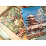Box of unused 3D postcards