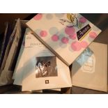 Box of new old stock ladies tights and stockings including Dior and Balmain