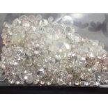 7.67ct loose diamonds largest is 0.