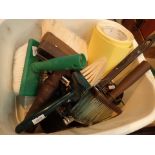 Selection of decorators brushes