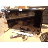 Samsung LED TV monitor ( remote in office 7282 ) CONDITION REPORT: The electrical