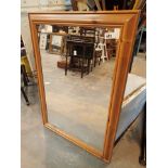 Large pine framed mirrors