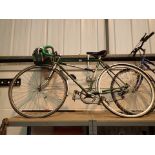 Gent Peugeot touring bicycle 5 speed with front luggage bag