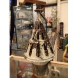 Lead chimney pot top c1900