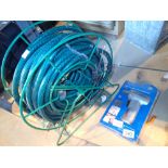 Hose reel with 4.