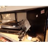 Diga HDD and DVD recorder Panasonic DMR EX768 and Sky HD box and Samsung 22" TV with 3 remotes