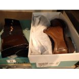 Pair of Clarks Lairfield size 8 shoes and a pack of socks