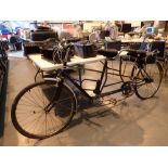 Tandem bicycle by Pashley with gel tech seats and Stirmey Archer gears