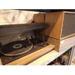 Sovereign S35 record player with two speakers and two Wharfdale speakers CONDITION