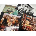 Collection of Beatles Lonely Hearts Club photographs including preparatory photos for the album