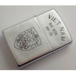 American Zippo Vietnam Saigon lighter 69 - 70