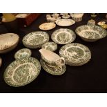 Quantity of Olde Country Castles dinnerware by British Anchor