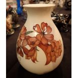 Moorcroft large bulbous vase in the Spring Flowers pattern