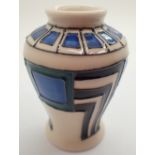 Moorcroft vase in the Modernity pattern H: 10 cm