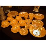 American Anchorglass tea and dinnerware set by Anchor Hocking Glass Corp