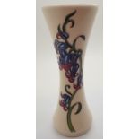 Moorcroft vase in the Bluebell Harmony pattern H: 15 cm