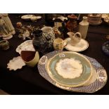 Collection of mixed ceramics including Worcester etc