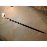 Golf club handled walking stick