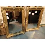 Pair of vintage mirrors in antique frames