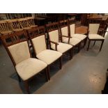 Modern G Plan set of six dining chairs