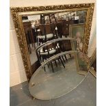 Three mixed mirrors including a gilt framed example