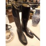 Pair of ladies rubber riding boots size