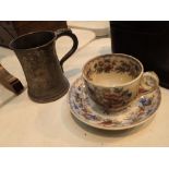 Antique Delhi pattern oversize tea cup a