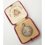 925 silver Royal Life Saving Society medal 1935