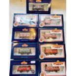 9x Bachmann OO Gauge Freight Wagons including some Limited Edition Examples All Boxed