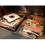 Small collection of LPs and singles with