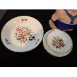 Royal Worcester set of five floral pin d