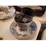 Antique Delhi pattern oversize tea cup a