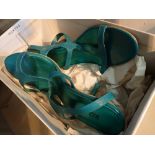 Box of unworn size 7 ladies shoes Kiki G