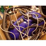 Star steam cleaner with hose and cable CONDITION REPORT: All electrical items in