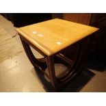 G Plan nest of three teak tables