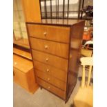 1960s chest of six drawers