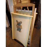 Vintage childs cot and a metamorphic chi