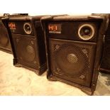 Pair of H&H electronic speakers model no