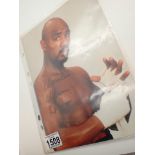 Original photograph of Marvin Hagler wit