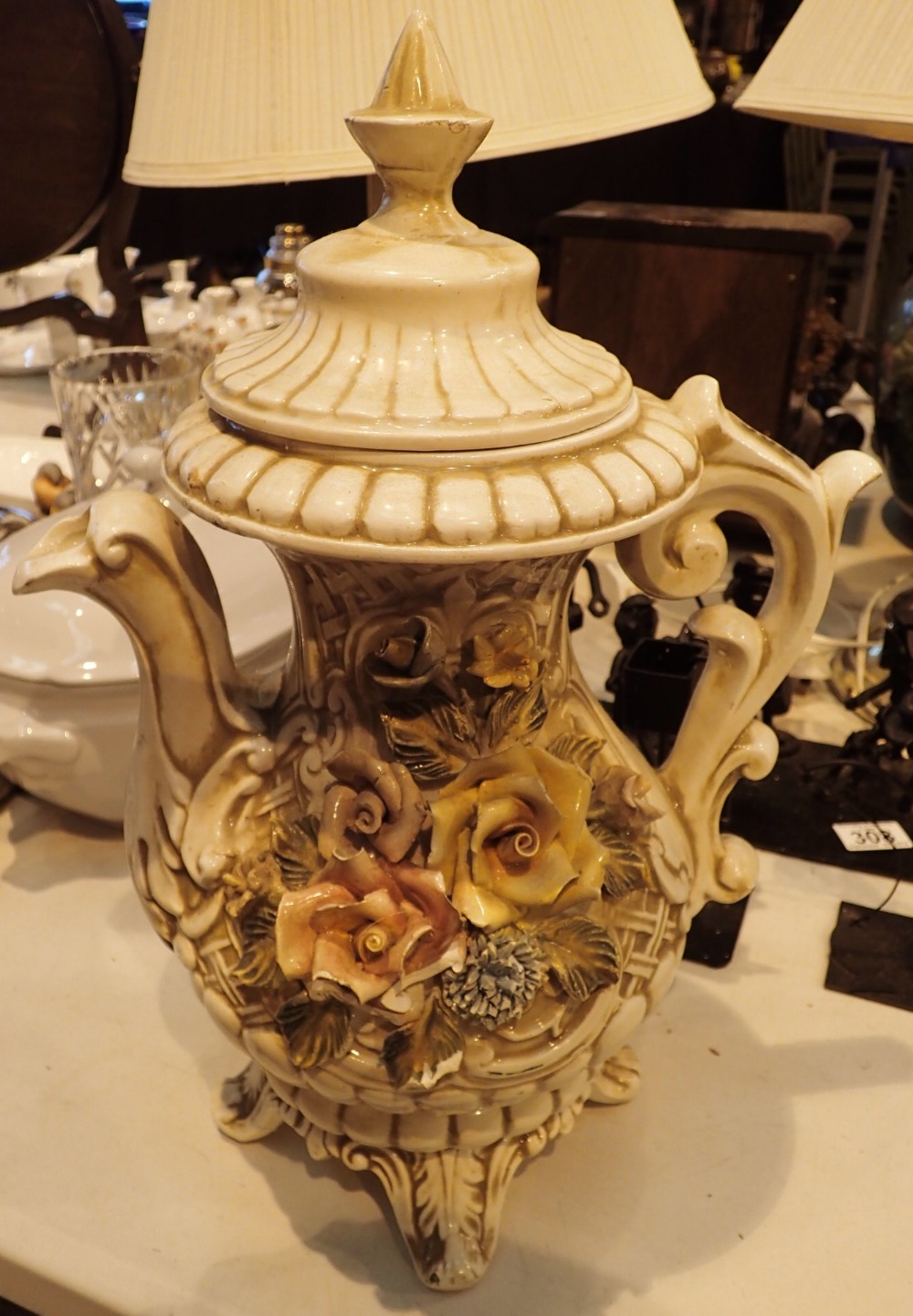 Italian decorative teapot