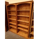 Large pine bookshelves 150 x 78 x 185 cm