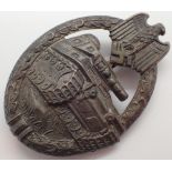 German WWII Panzer assault badge