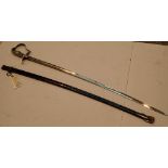 WWII German Third Reich SS NCO sword by