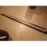 16oz unnamed vintage snooker cue with ba