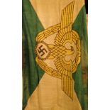 German WWII Third Reich Police flag 'Pol