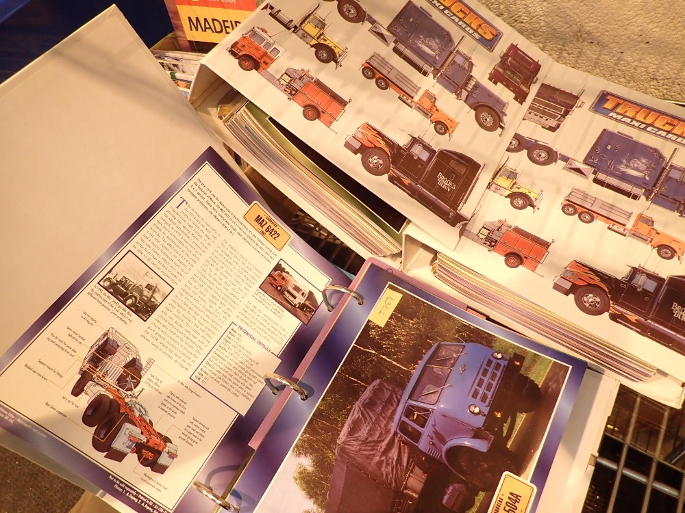 Four albums of single page Truck Maxi tr - Image 2 of 2