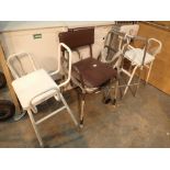 Selection of disibility seats walker and
