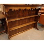 Good quality medium oak dresser top CONDITION REPORT: L : 150 cm