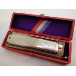 Boxed Super Chromonica harmonica