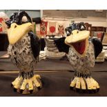 Pair of Lorna Bailey Big Birds tallest H: 32 cm